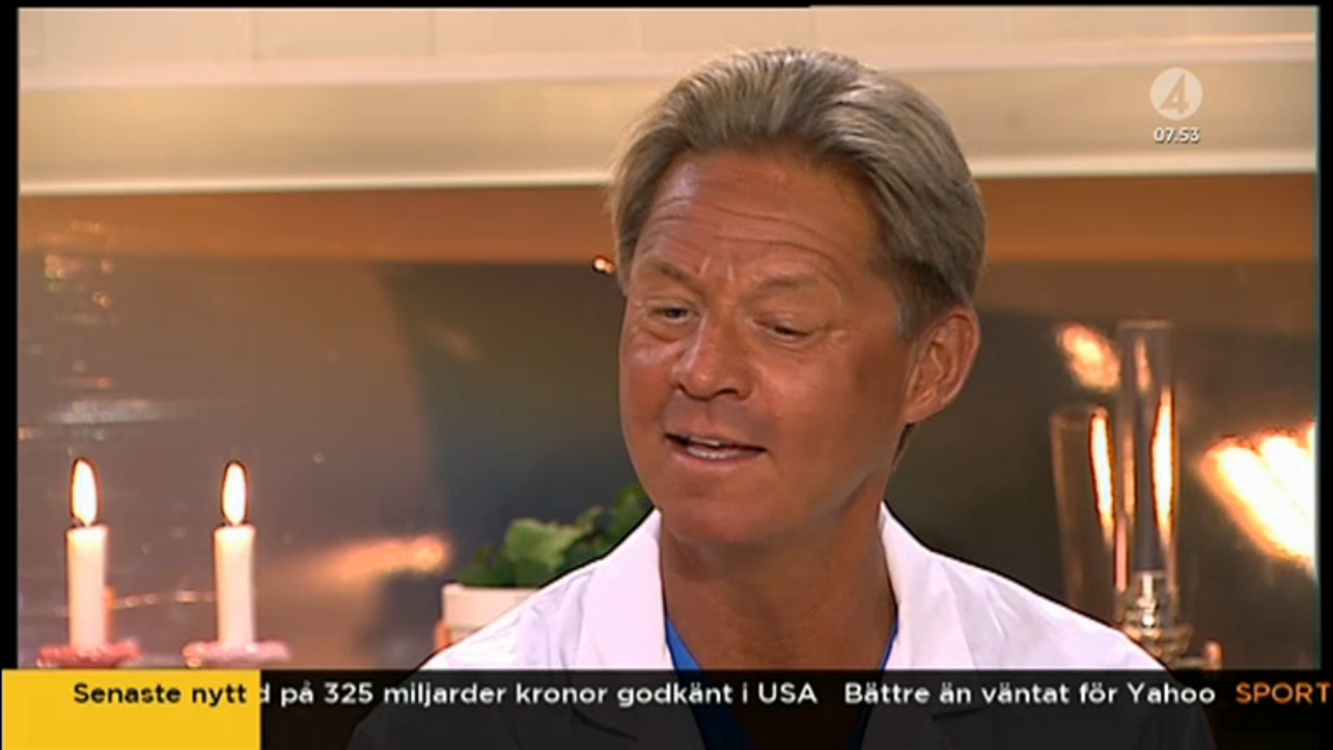  Solbränna, Peter Jihde, Nyhetsmorgon,  Mikael Sandström, TV4